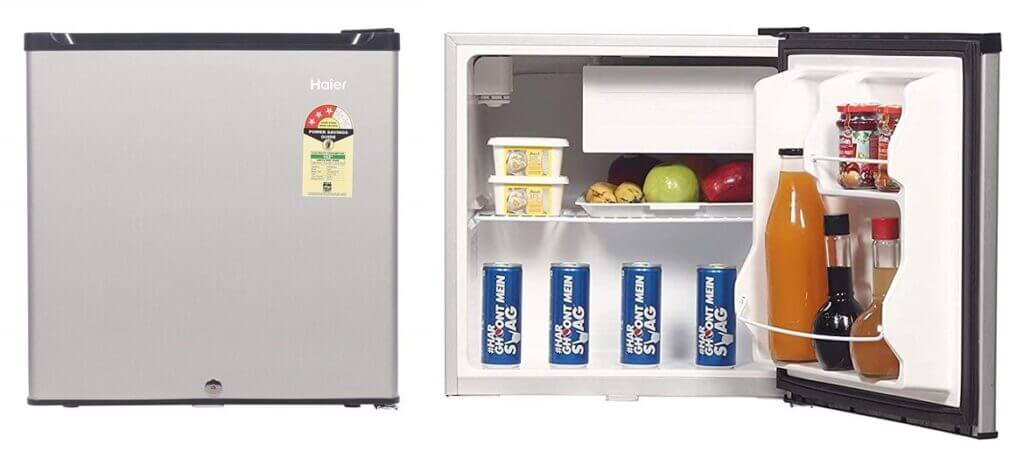 #1 in Best Refrigerators Mini - Haier 52 L 2 Star Direct Cool Single Door Refrigerator