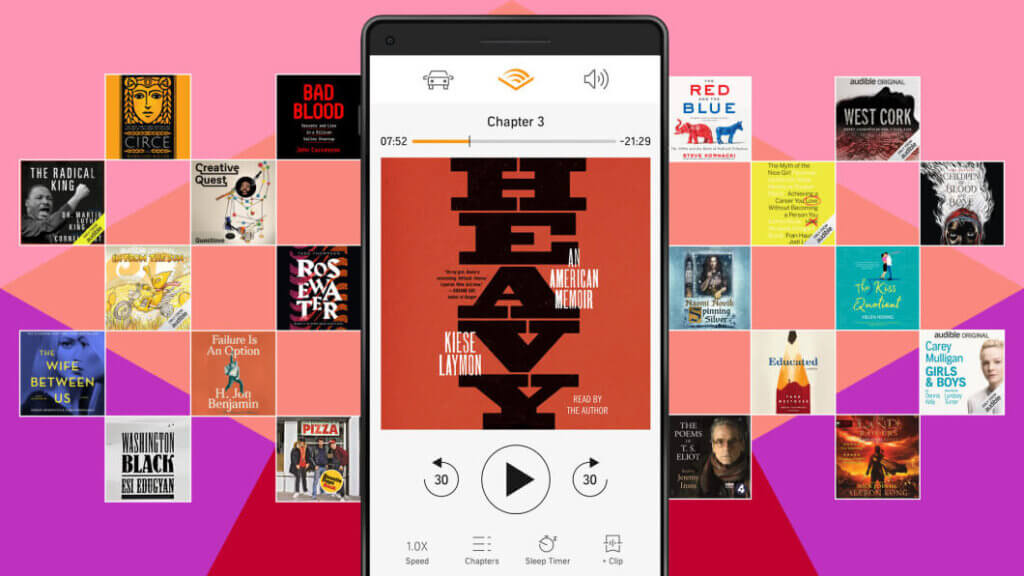 Gift your sister an Audible Subscription of Audiobooks 
